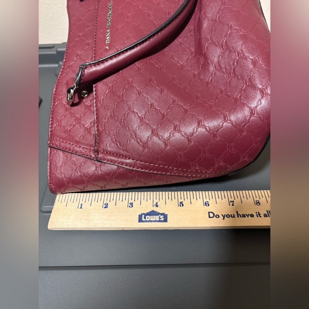 Dana Buchanan leather tote. Pretty red and is in great condition with min wear - Picture 10 of 12